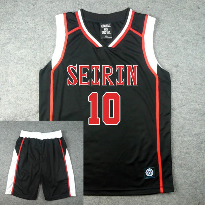 Комплект из майки и шортов Kuroko no Basuke Seirin High School No.11 Tetsuya No.10 | Тематическая одежда