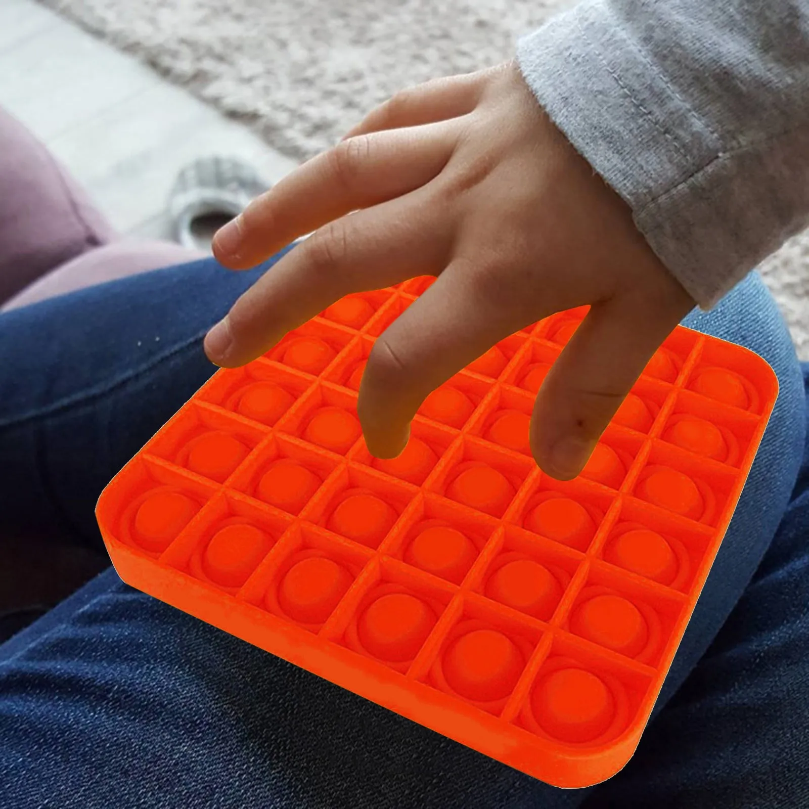 

b# Bubble Pop Fitget Toys Push Bubble Fidget Sensory Toy Autism Special Needs Stress Reliever Popit Fidget Toys Simple Dimple