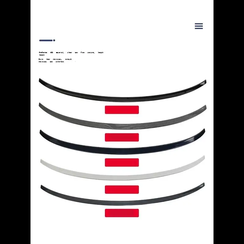 

Accessories Aileron Voiture Tuning Rear Aleron Trasero Car Auto Wing Spoiler 2016 2017 2018 2019 2020 FOR Buick LaCrosse