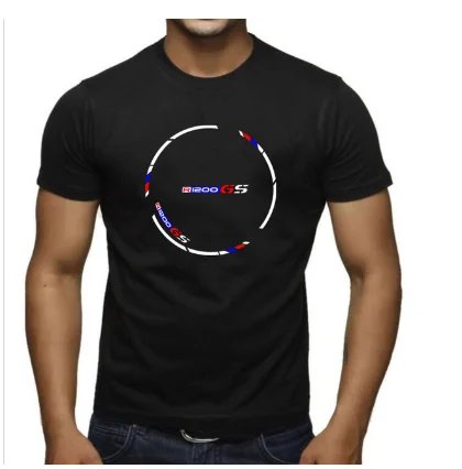 

New Cotton Leisure Fashion Brand Clothing T Shirts Leisure Fashion Summer R1200 Gs Motorbiker Adventure make Your Own Tee Shirt
