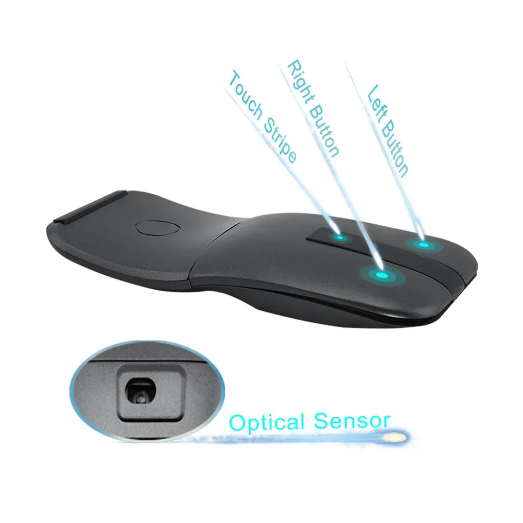 2.4GHz 1600DPI Wireless Optical Mouse w/ USB Receiver for Laptop Computer PC Office Home Mic Silent Mause 2019 | Компьютеры и офис