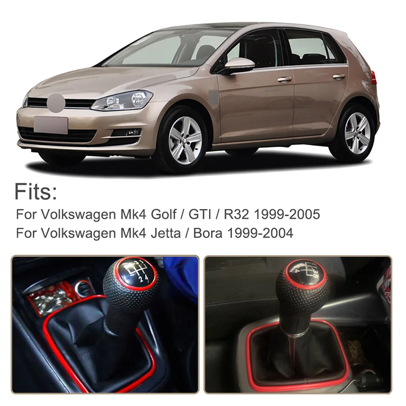 5/6 Скорость красная ручка переключения рулевого механизма автомобиля рычаг