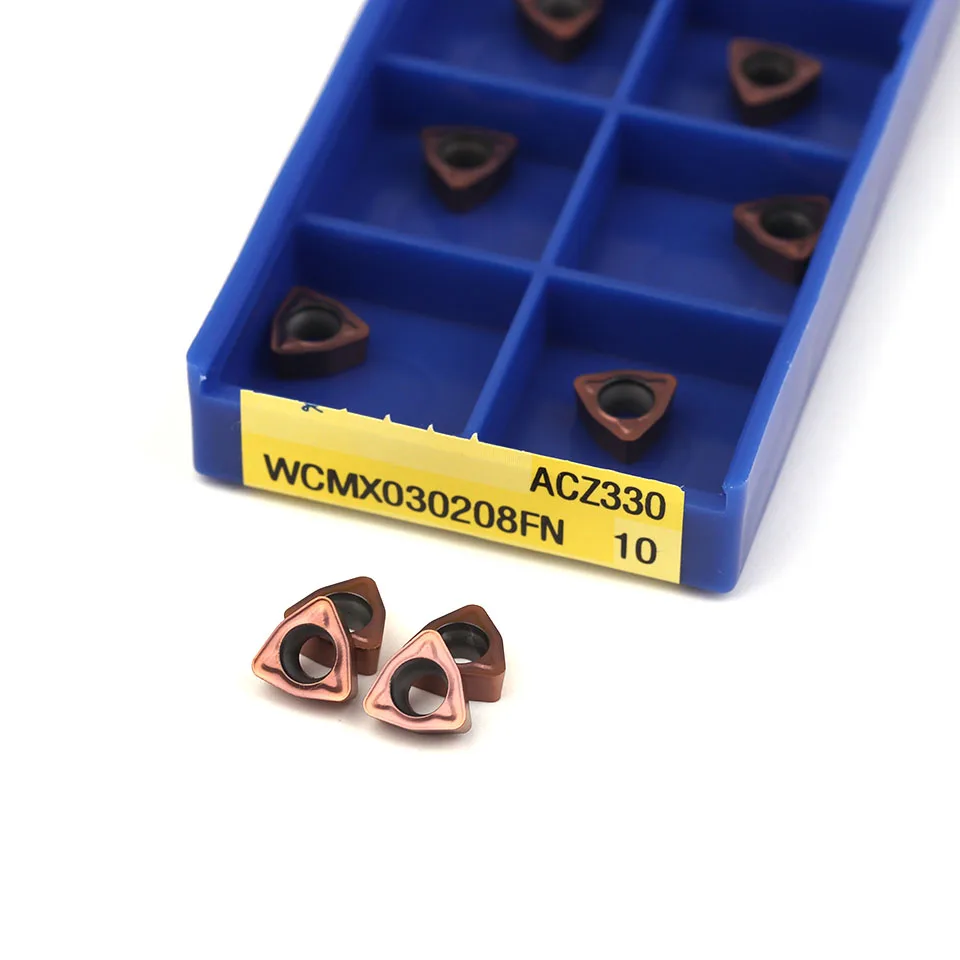 

10 pcs WCMX030208 FN ACZ330 100% original SUMITOMO carbide tool CNC lathe turning tool