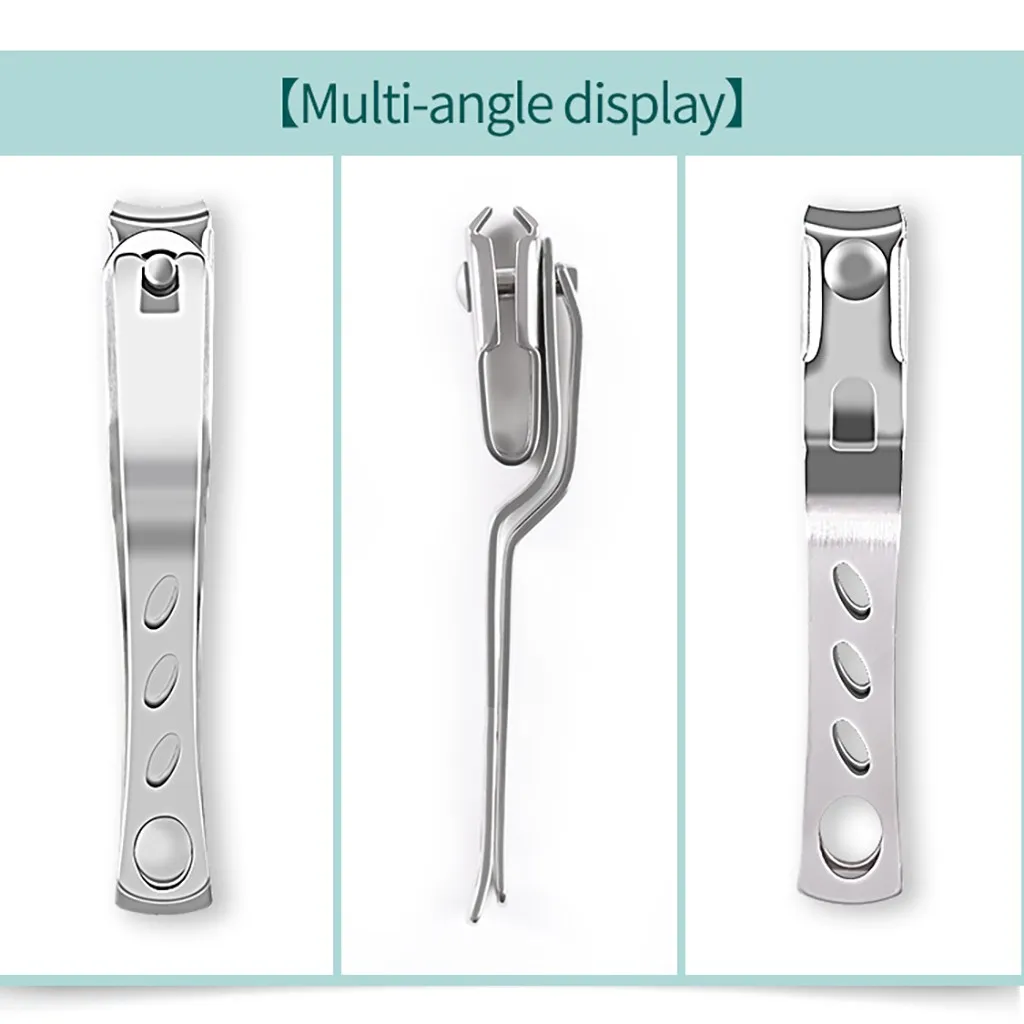 1шт Ножницы для ногтей Professional Nail Clipper Маникюр Машинки стрижки Когтерез U образную