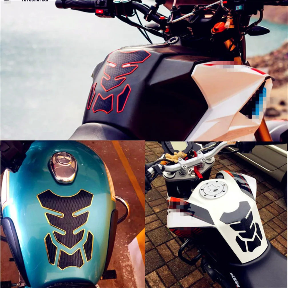3D накладка на топливный бак мотоцикла резиновая наклейка для YAMAHA XV 950 RACER TDM 900 MT 125