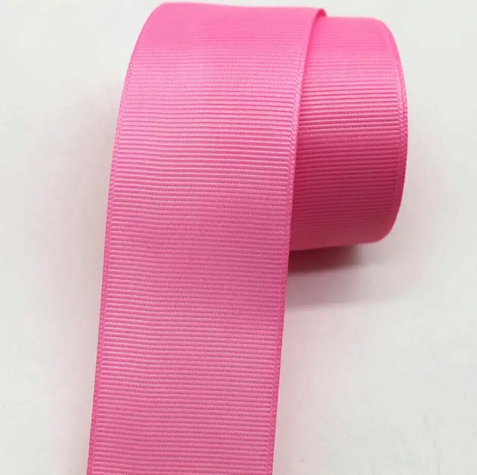 156 Hyfsy 10037, 1-1/2, 38 мм, простая лента, 10 ярдов, материалы ручной работы, подарочная упаковка, головной убор, ручная работа, лента, чистый цвет, grosgrai - Цвет: 156