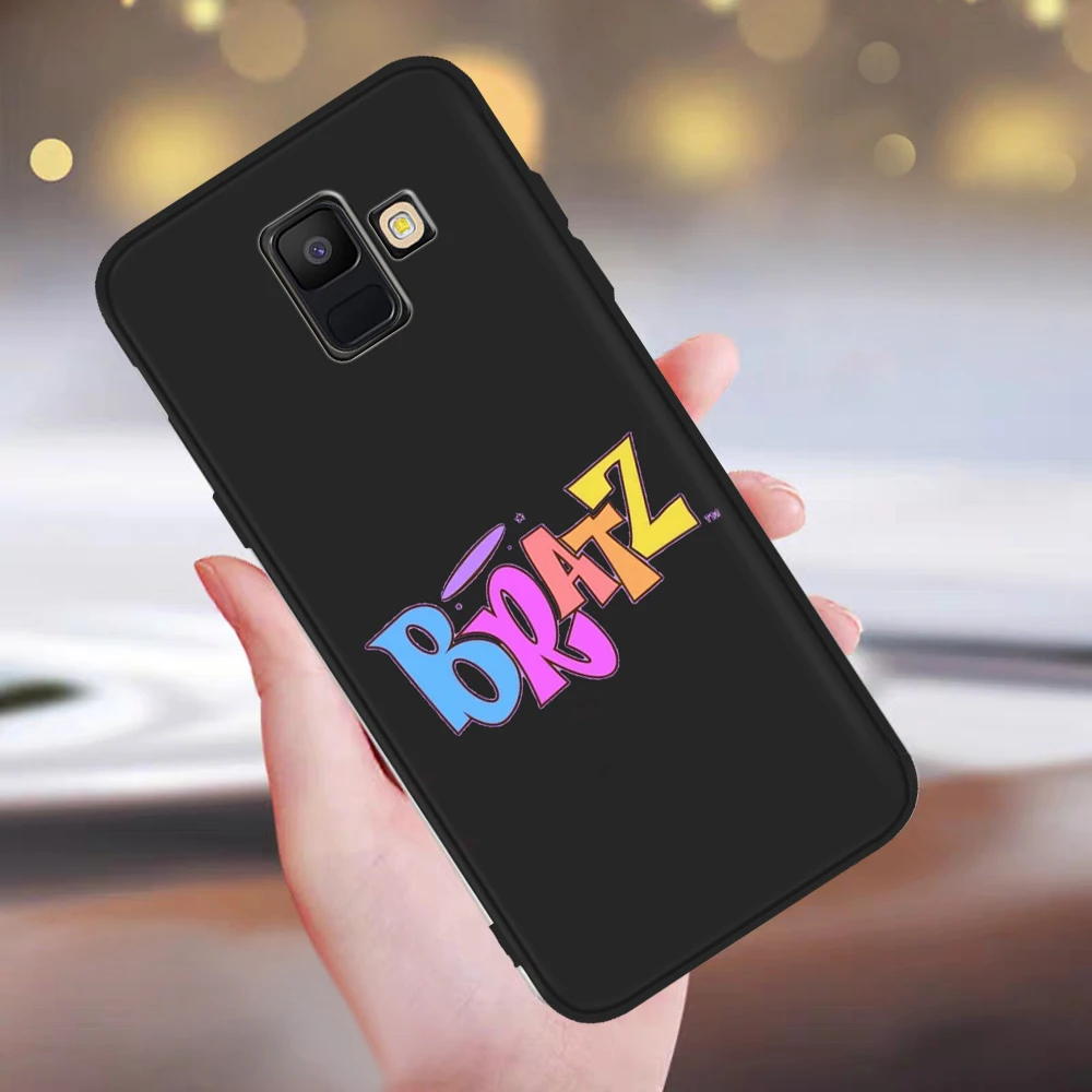 

2021 Brand Doll Bratz Angel Baby Letters for Samsung Galaxy A3 A5 A6 A7 A8 A10 A30 A40 A50 A22 A32 A72 A82 J5 J6 J7 J8 Plus Etui