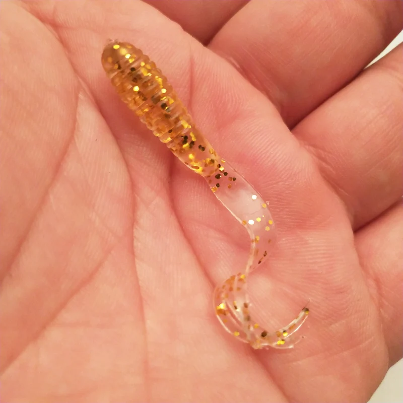 Рыболовная приманка POETRYYI Мягкая силиконовая 40 мм 0 7 г с тройным хвостом воблеры