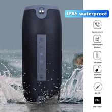 TG125 20W High Power Bluetooth Speaker Waterproof Portable Column For PC Computer Speakers Subwoofer Boom Box Music Center FM TF