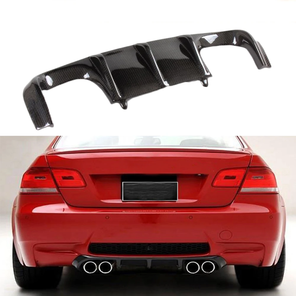 Диффузор для заднего бампера из углеродного волокна спойлер BMW E92 Coupe E93 Convertible M3 2008