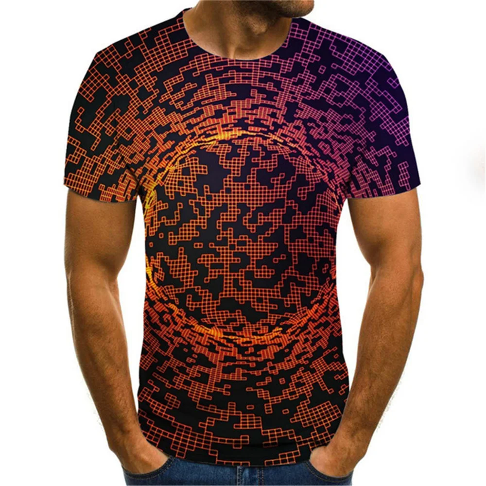 

Men's T-shirt summer new style 3D printed short-sleeved T-shirt men's fashionable and comfortable T-top streetwear shirt Hombre