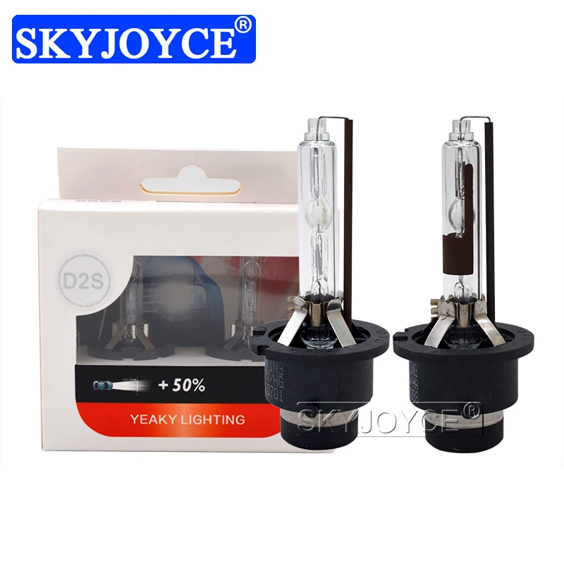 SKYJOYCE оригинальная ксеноновая лампа Yeaky D2S 4500K 5500K 6500K 35W D2R D4S D4R ксеноновый