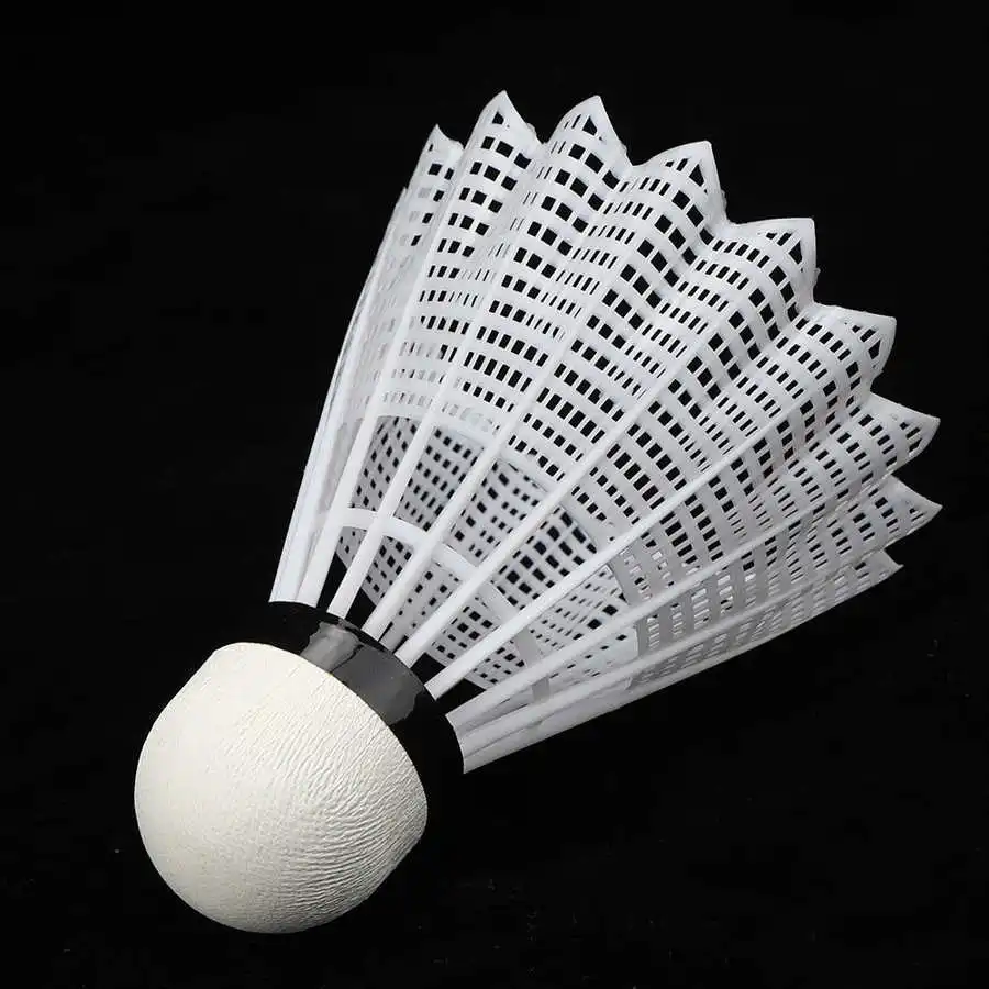 

badminton shuttlecock 12PCS Advanced Nylon Feather Sports Badminton Composite Cork Ballhead Training Shuttlecock Durable
