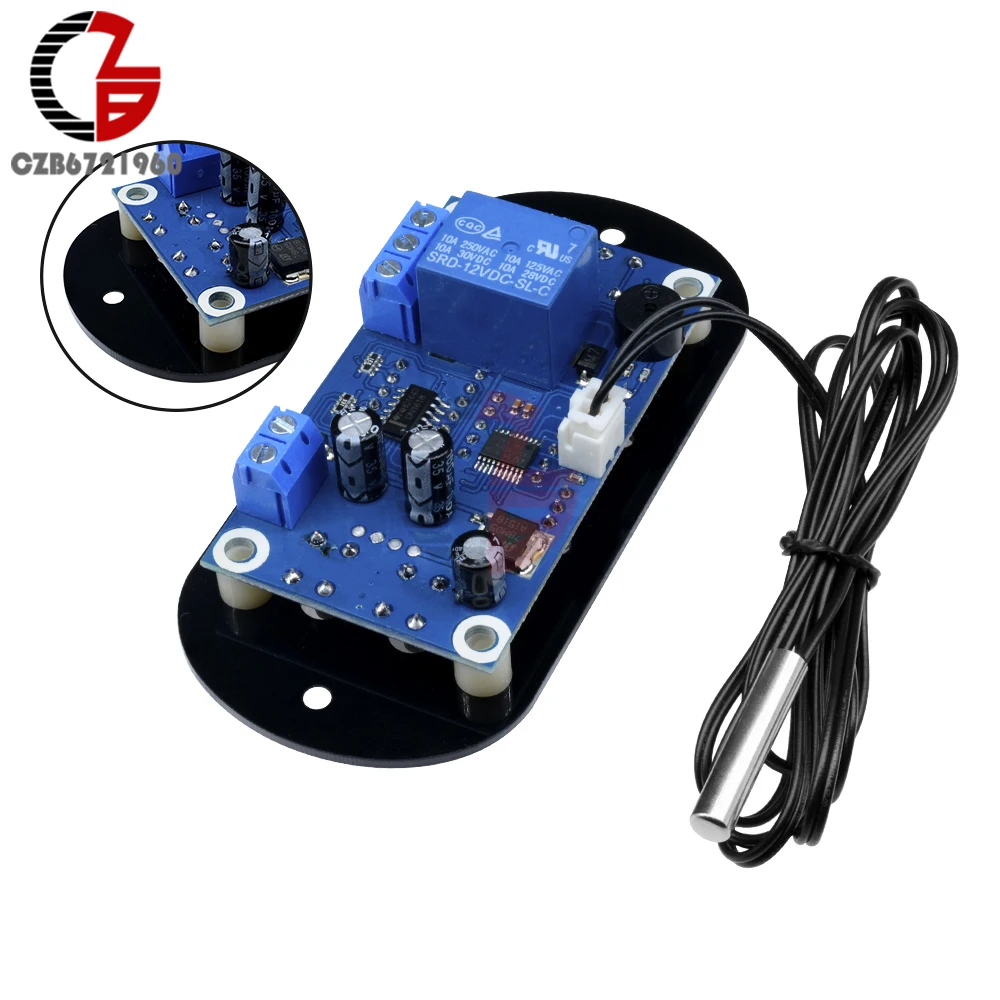 W1308 AC 100 240V 10A цифровой регулятор температуры термостат комнатный холодильник