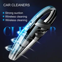 50 hot sales 1 set vacuum cleaner wireless dry wet dual mode abs handheld strong suction dust remover for car