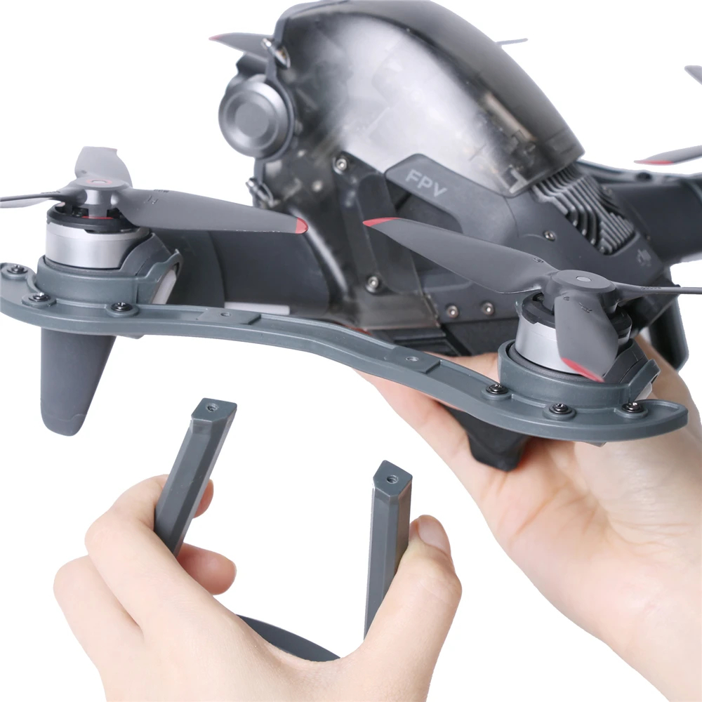 

Two-in-one enhanced firmware & heightened tripod suitable for DJI FPV landing gear Anti-collision and anti-drop droneaccessories