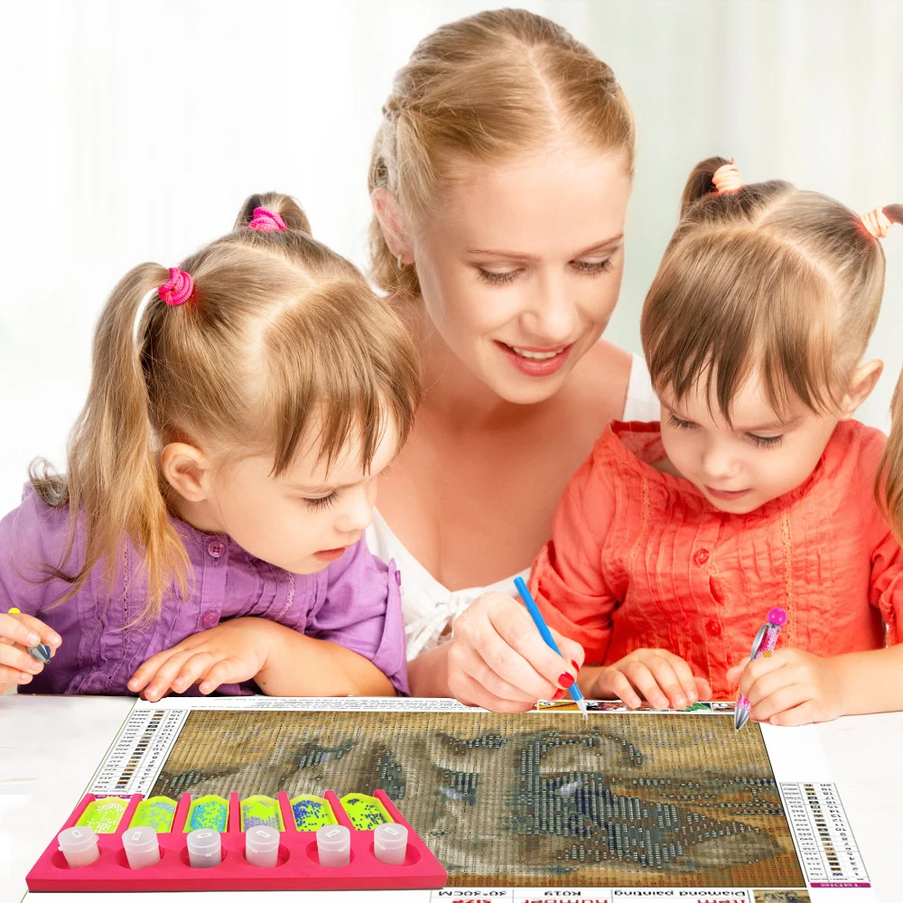 

Diamond Painting Tray Organizer Holder DIY Diamond painting kits Painting with Diamand Accessory Christmas Gift