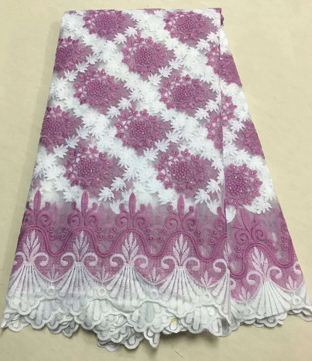 

2021 Yellow Soil Color New Arrival Embroidery Net African Lace Fabric Organza Fo Wedding Clothing Dress High Quality French Lace