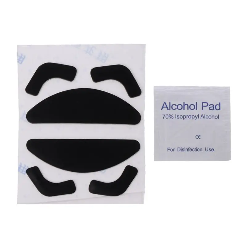 2 комплекта 0 6 мм толщина коньки для мыши наклейки коврик Razer Abyssus | Компьютеры и