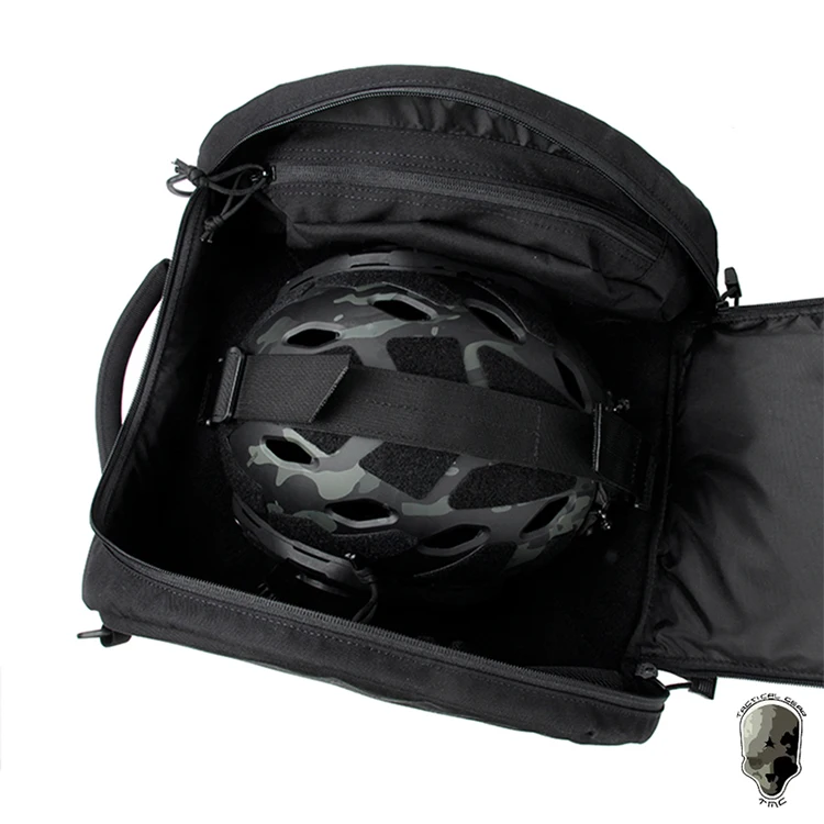 Outdoor Sports Tactical Helmet Storage Bag Sundry Tools Handbag New Non Reflective 500D Cordura Fabric Tm-3177