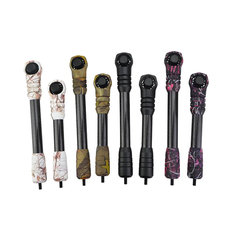 Стрельба из лука блочный лук стабилизатор 6/8 дюймов амортизатор демпфер 3k чистый