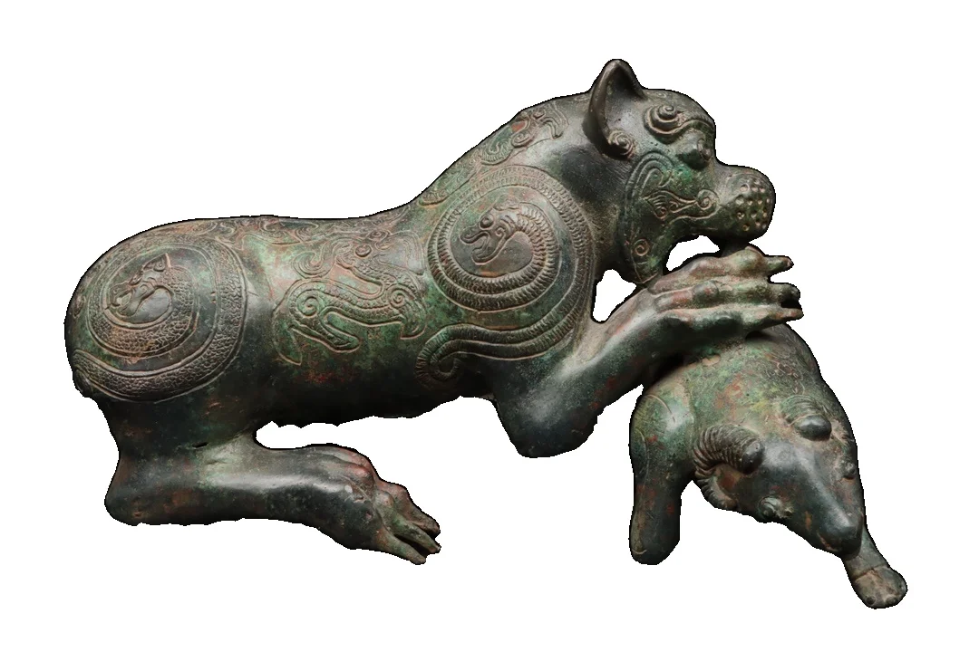 

Laojunlu, коллекция бронзового тигра, овцы, античный бронзовый шедевр, коллекция сопутствующих китайских традиционных товаров для весны и осен...