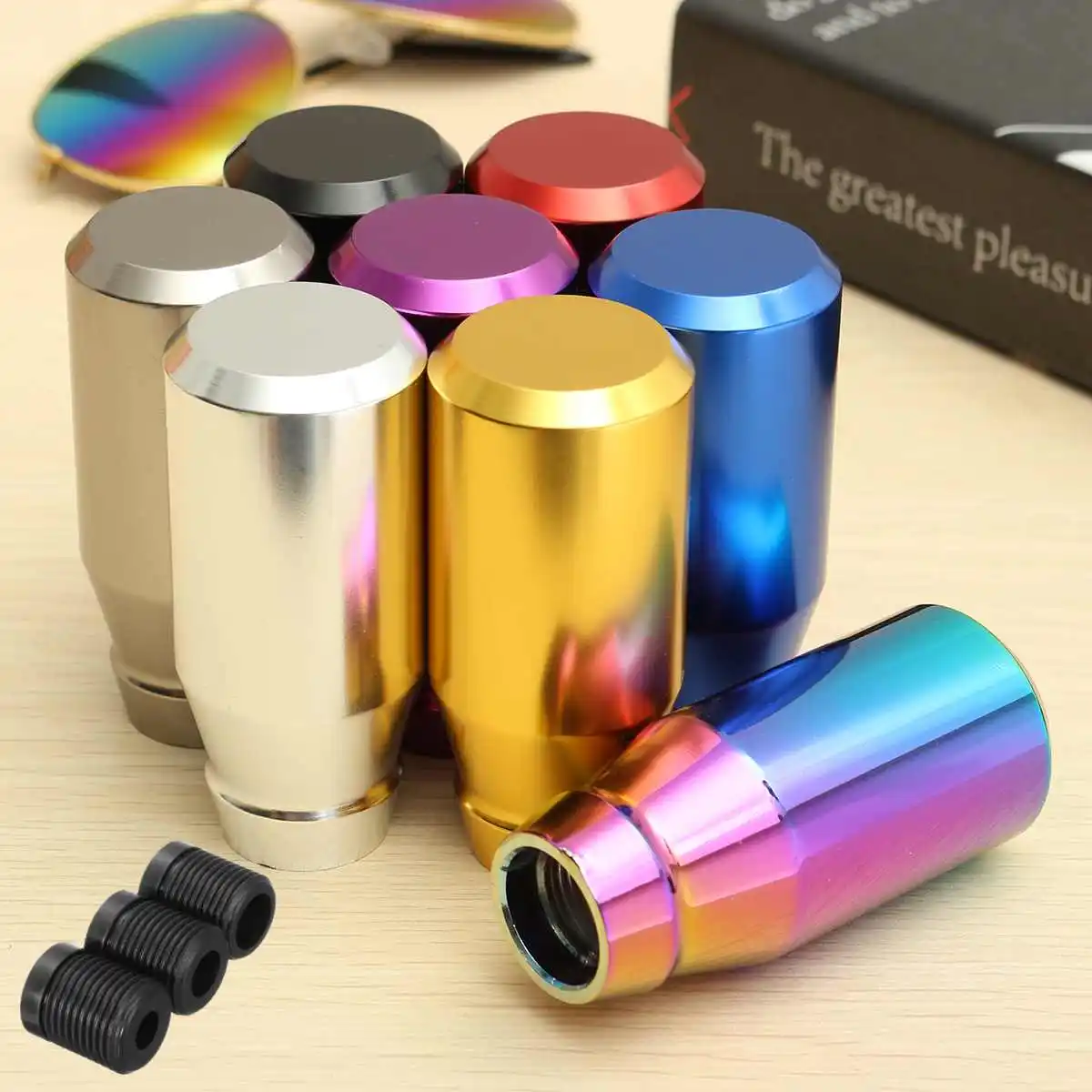 Универсальный ручной рычаг переключения передач из алюминиевого сплава 7 цветов