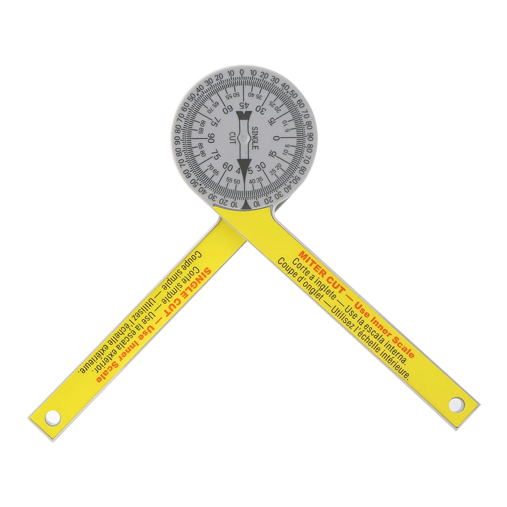 

Miter Saw Protractor ABS Digital Protractor Ruler Inclinometer Protractor Miter Saw Angle Level Meter Measuring Tool with Pencil