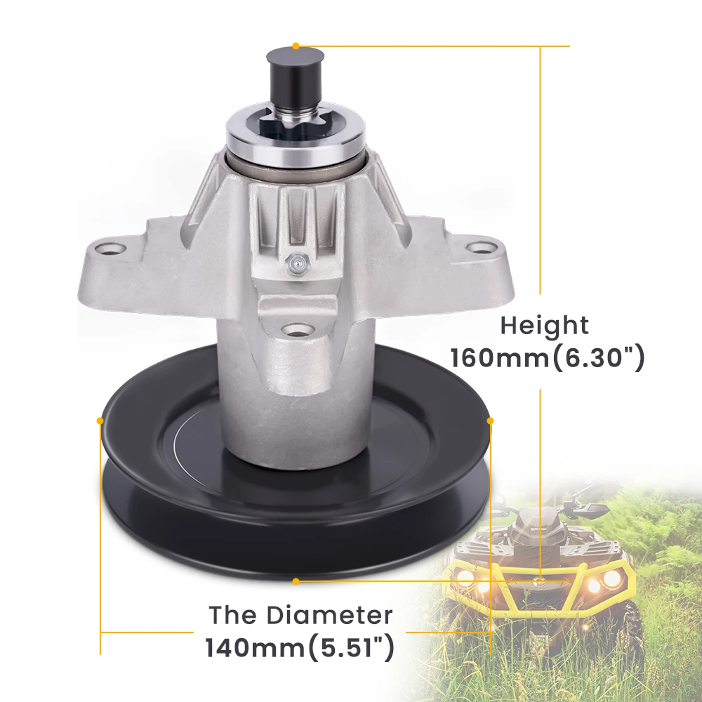 Шпиндели в сборе для косилок MTD CUB CADET ROVER 50 и 54 дюйма918-04126 618-04125B 618-04126B