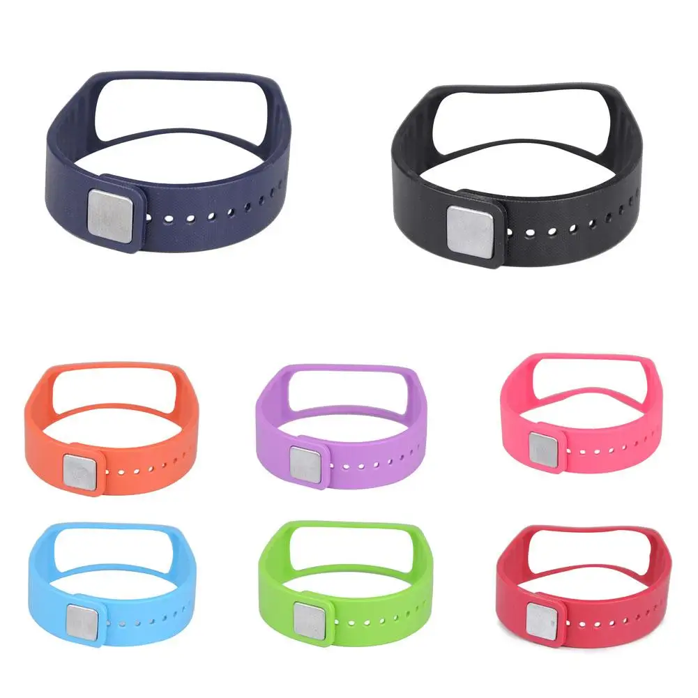 Correa de repuesto para reloj Samsung Galaxy Gear Fit R350, pulsera deportiva de silicona