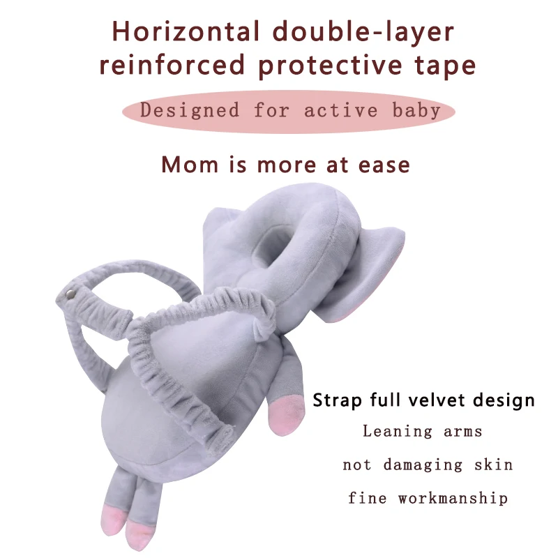 Детская подушка для новорожденных с милыми животными детская защиты головы