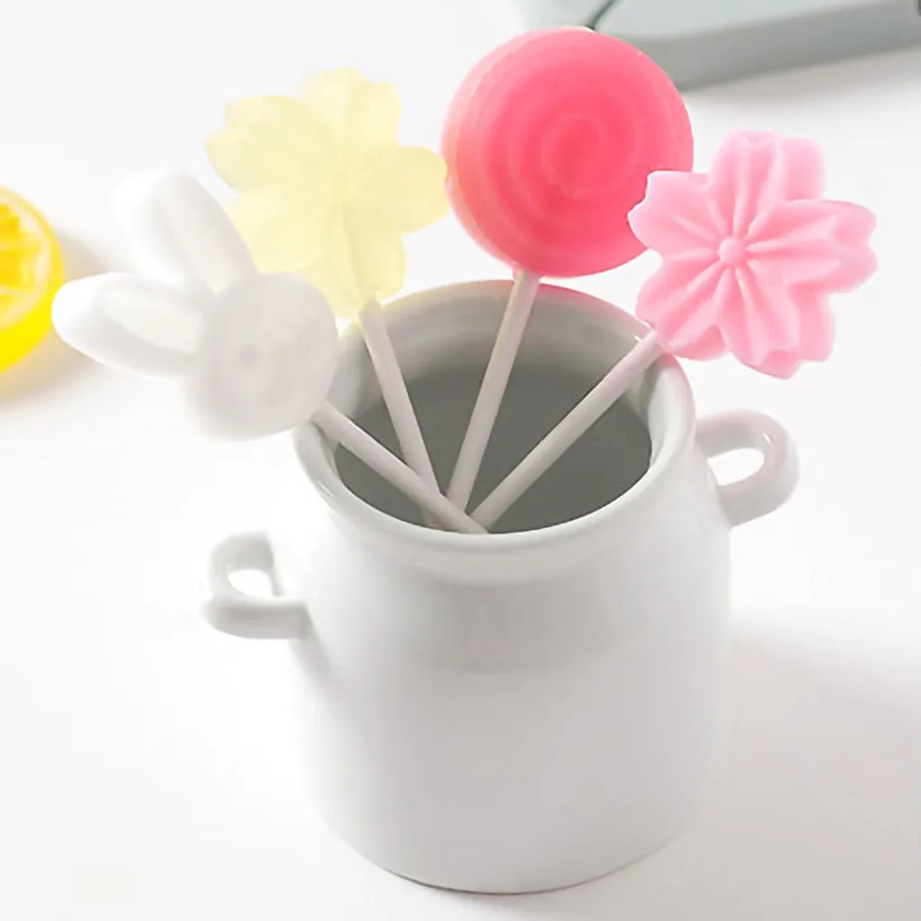 Силиконовая форма животное цветок торт для печенья шоколада леденец на палочке