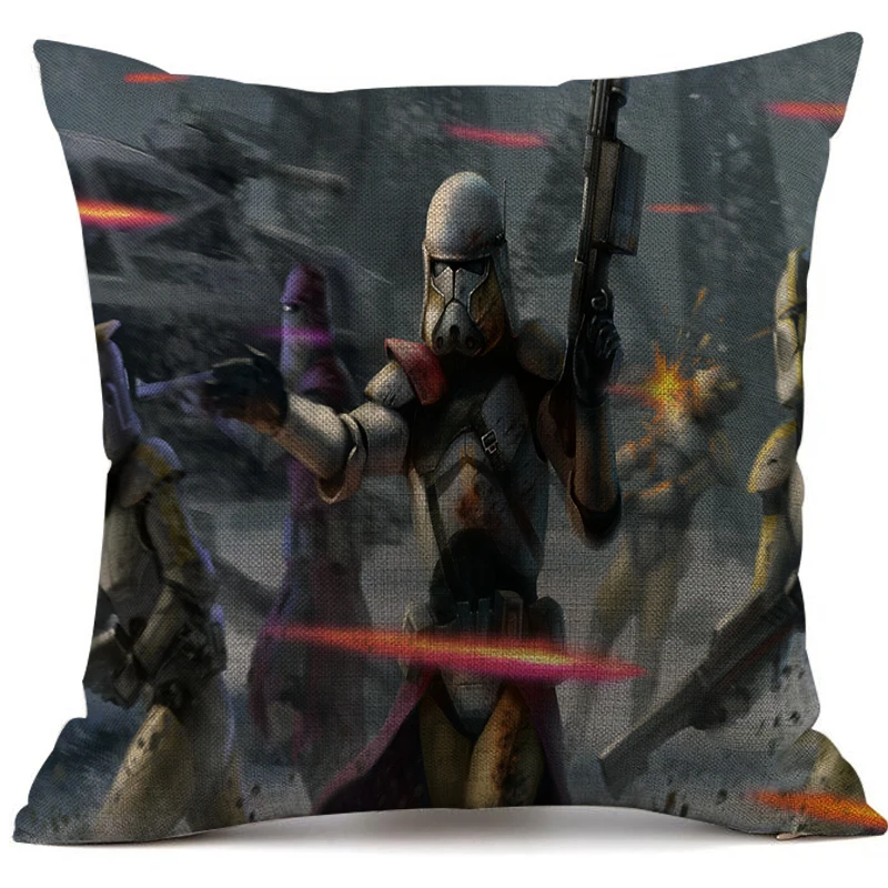 

Чехол для подушки в виде рыцаря джедая из «Звездных войн»