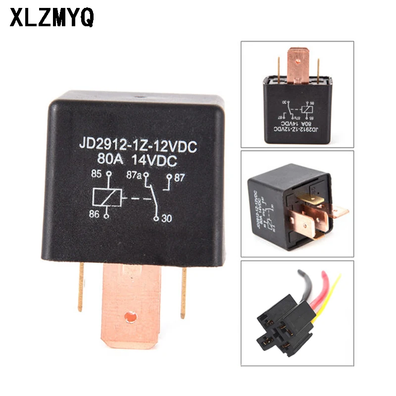 

Автомобильное реле DC 12В/24В 80А