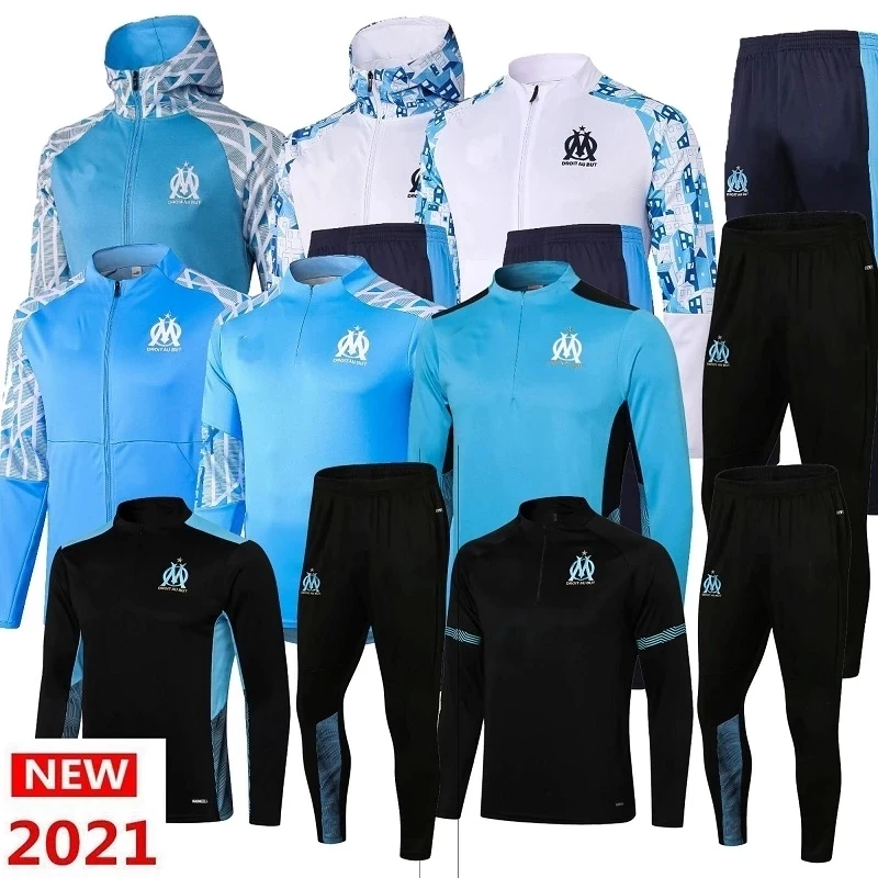 Новинка 2021 2022 Марсельская модель мужские тренировочные костюмы для футбола |