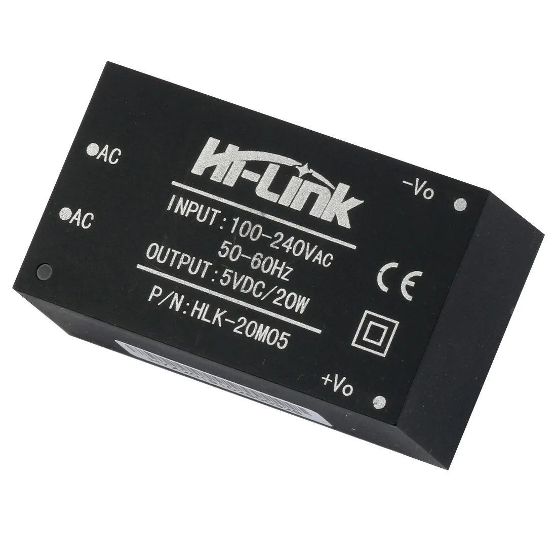 2 шт. HLK 20M05 AC DC 220v 5V 20W интеллигентая (ый) бытовой импульсный понижающий Питание