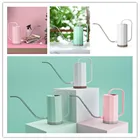 Поливочная банка для рота, практичный пластиковый распылитель для цветов, 1,2 л, ручка для садоводства, чайник для домашнего орошения