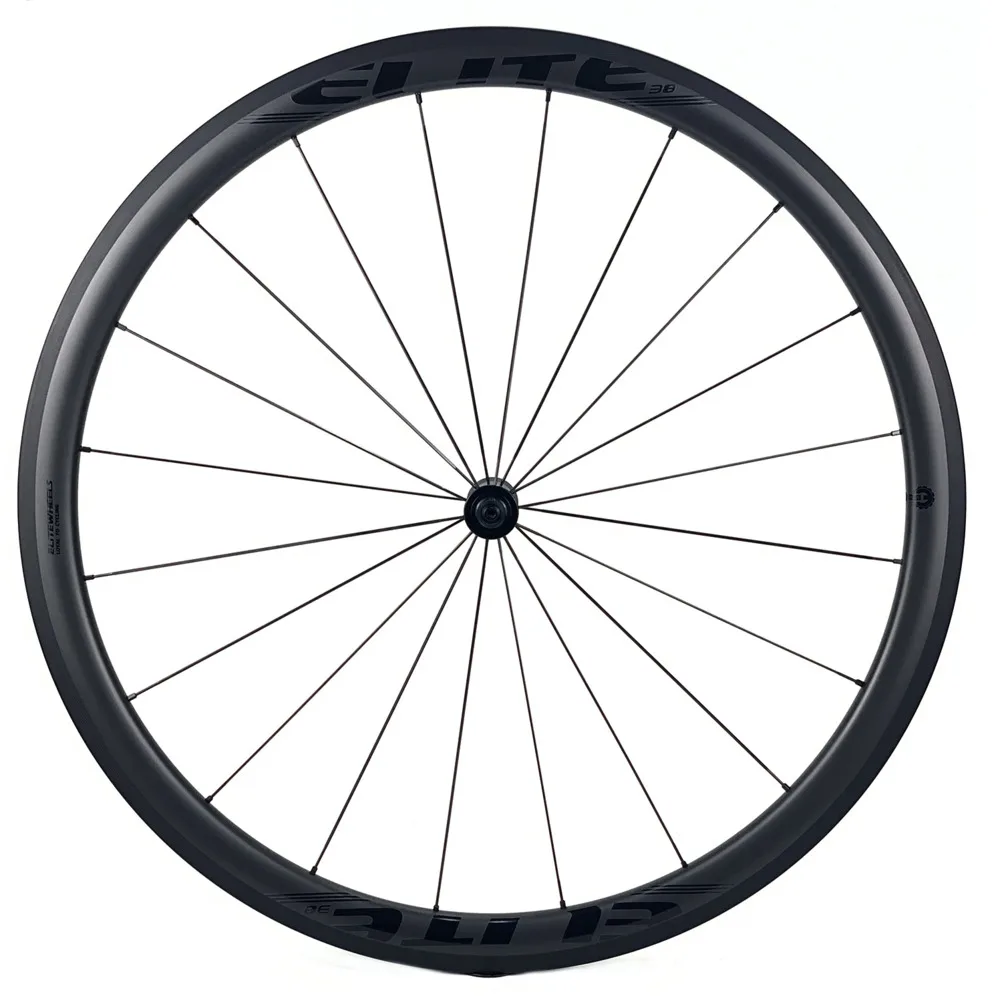ELITEWHEELS ENT Road Bike Carbon Wheelset 700c UD МАТОВЫЕ велосипедные колеса бескамерные готовые UCI
