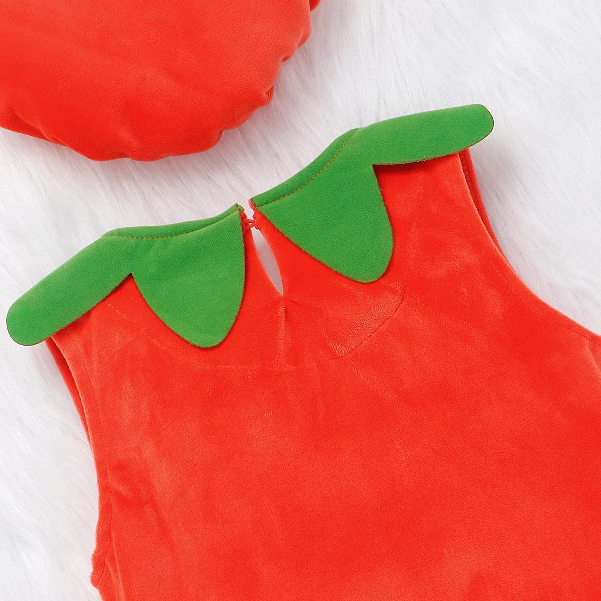 0-3Years Newly Cosplay Halloween Toddler Baby Kid Pumpkin Print Sleeveless Romper Jumpsuits Tops+Hats Clothes 2PCS Costumes |