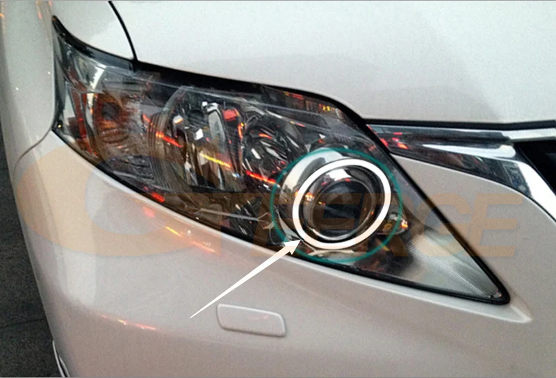 Для Lexus RX 450h 350 270 RX450h RX350 RX270 2009 2010 2011 2012 ультра яркий COB комплект светодиодов глаза