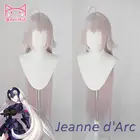 Парик альтер Жанна д'арк, парик для косплея, розовая версия, Fate Grand Order, волосы для косплея, альтер Жанна д'арк, женские волосы