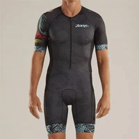 zootekoi high quality cycling jersey skinsuit men triathlon short sleeve skin suit maillot ciclismo road bike jersey jumpsuits