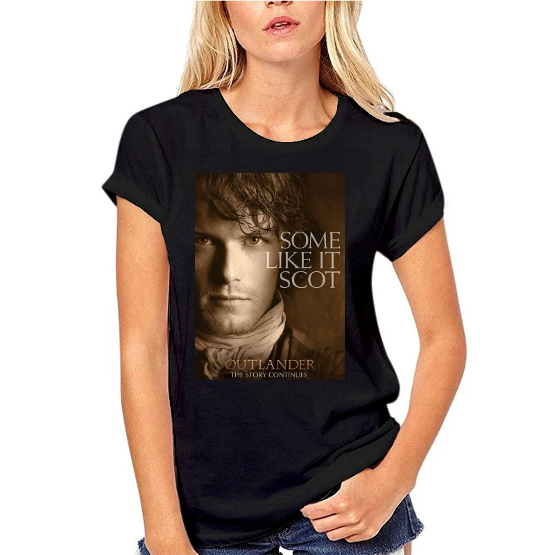 

New Jamie Fraser Outlander T-shirt Womens Style