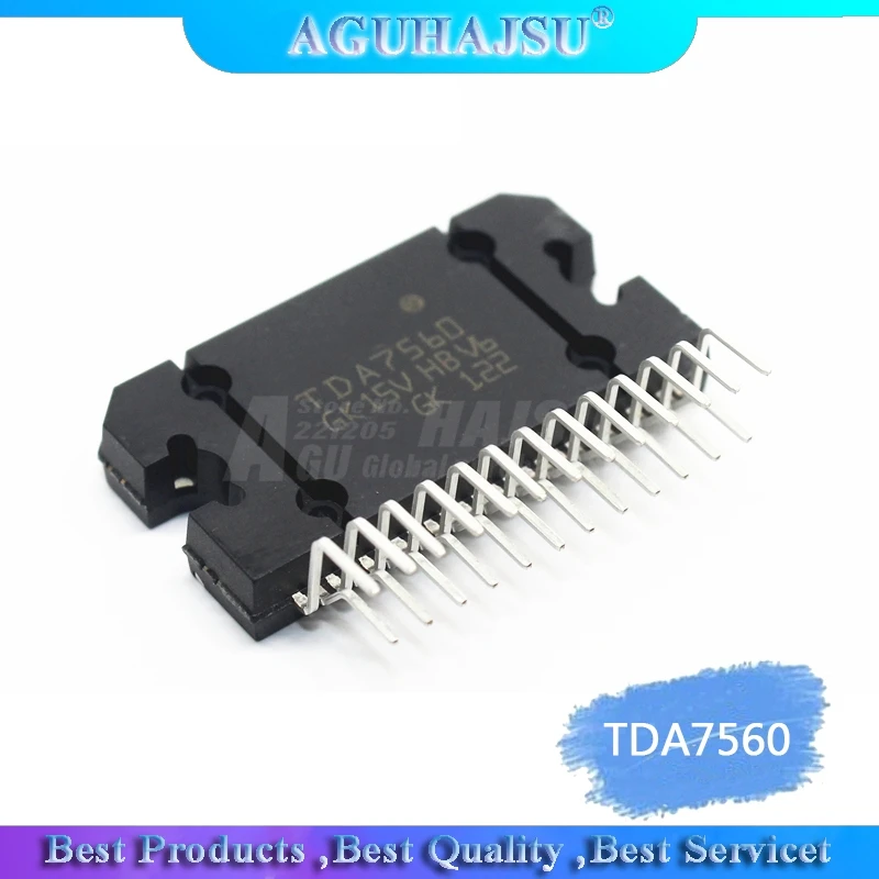 5 шт./лот TDA7560 ZIP25 ZIP 4x45 Вт четырехмостовой автомобильный радиоприемник усилитель