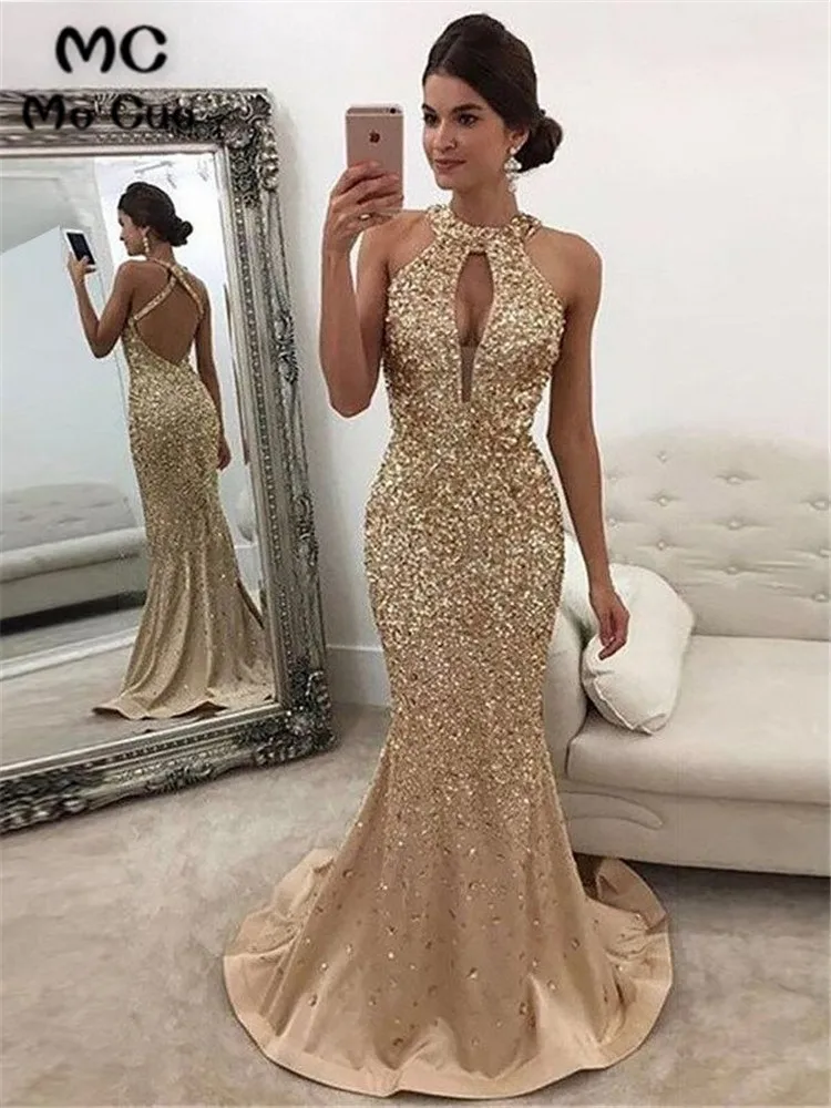 Женское атласное платье-Русалка со шлейфом и кристаллами | Свадьбы торжества