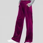 Брюки вельветовые женские, черные, коричневые, серые, зимние, уличные, с высокой талией, 6XL, 7XL, размера плюс