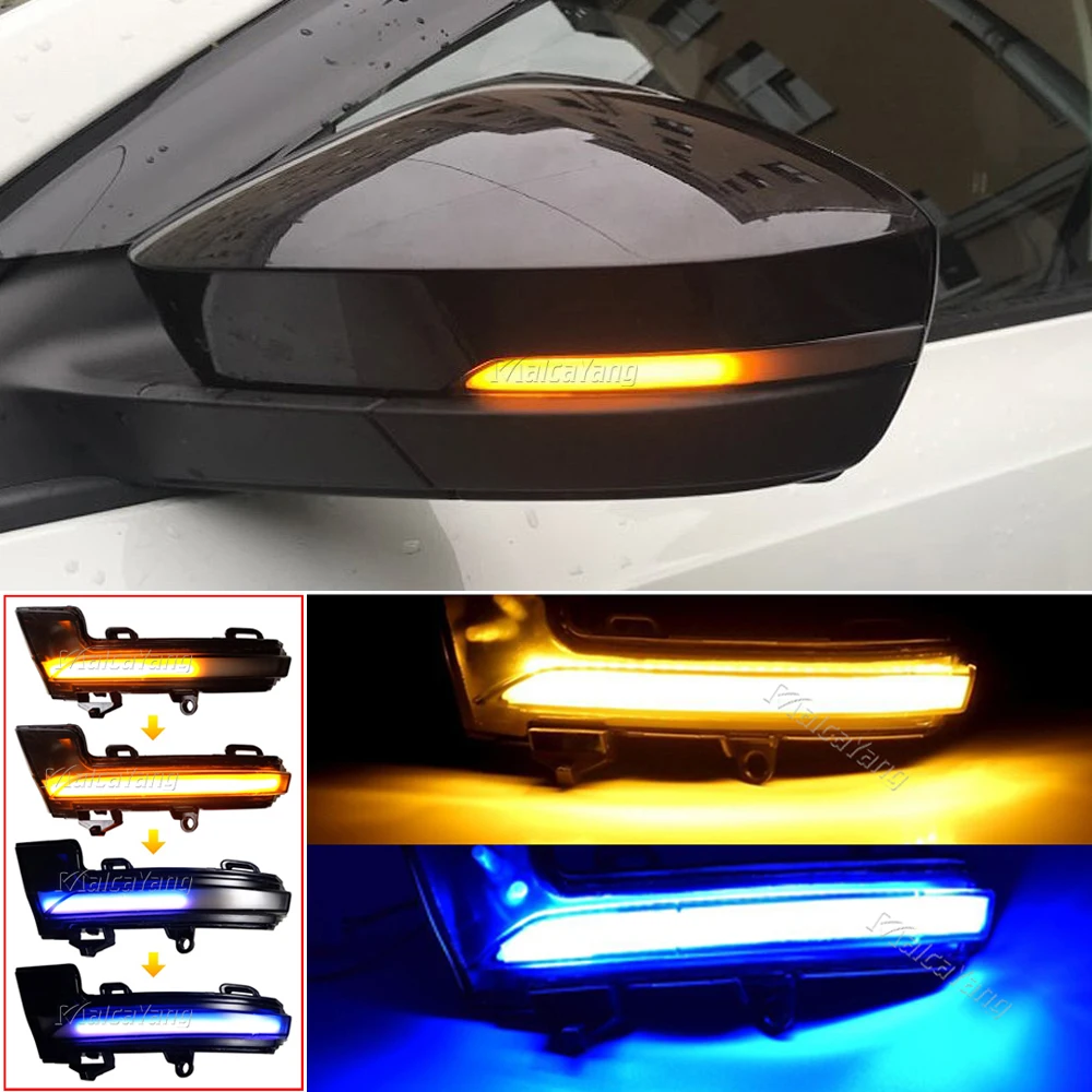 

Side Mirror Flasher Indicator For VW T-roc Troc T-cross LED Dynamic Turn Signal Blinker Light For Skoda Octavia 3 Mk3 III A7 5E