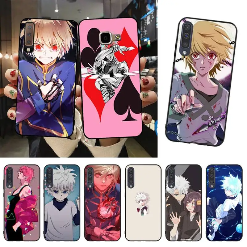 

YNDFCNB Hunter X Hunter Anime 3 Luxury Phone Case For Samsung A51 A71 A40 A50 A70 A10 A20 A30 A6 A7 A8 A9
