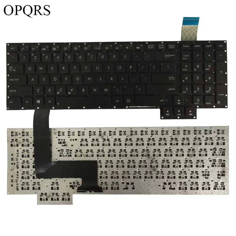 Английская клавиатура для ноутбука Asus G750 G750JH G750JM G750JS G750JW G750JX G750JZ US - купить по