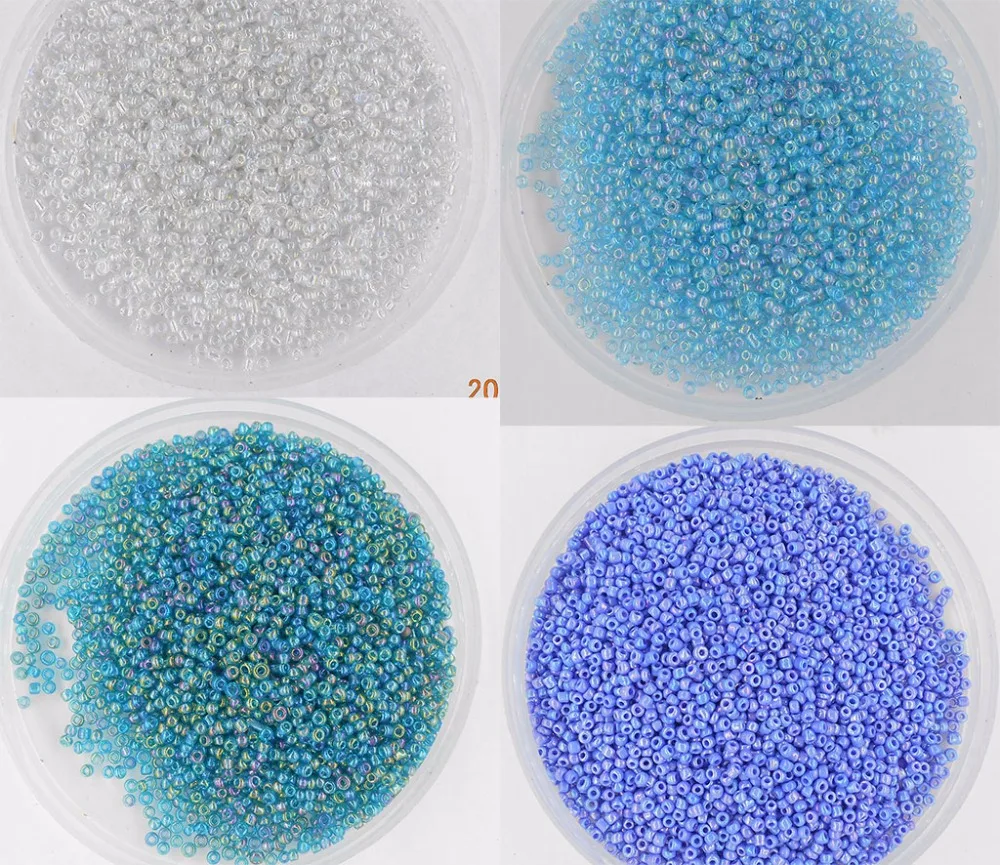 Бусины из чешского стекла ярко-фиолетовые бусины-разделители 2 мм 1000 шт. |